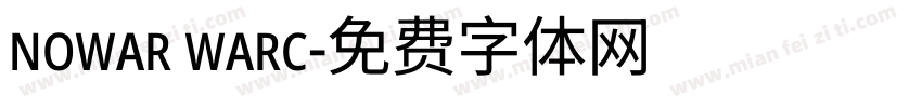 nowar warc字体转换
